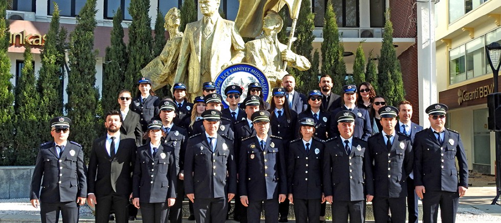 Polis Teşkilatı’nın 181. yılı Çeşme’de törenle kutlandı