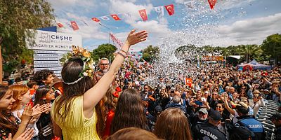 15. Uluslararası Alaçatı Ot Festivali yüz binlerce kişiyi ağırladı