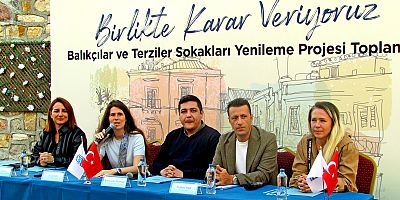 Balıkçılar ve Terziler Sokağı Yenileniyor: Çeşme Belediyesi Projeyi Esnafa Anlattı