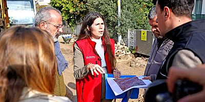 Başkan Denizli, “Doğal gaz hattının 2,5 kilometrelik ilk etabı tamamlandı”