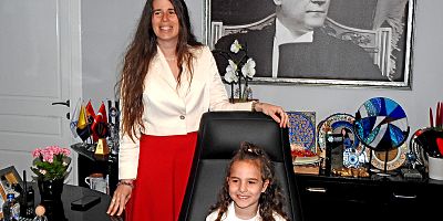 Başkan Denizli, Koltuğunu Minik Toprak Aydın’a Devretti