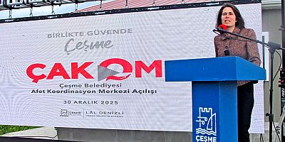 Çeşme Afet Koordinasyon Merkezi törenle açıldı