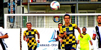 Çeşme-Alaçatı maçında 